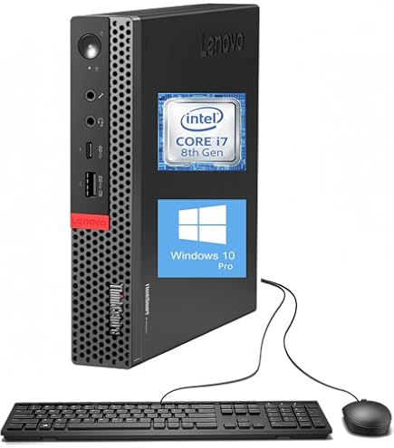 Amazon.com: Lenovo ThinkCentre M920Q Tiny Desktop Computer